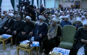 اختتامیه کنفرانس بین المللی «ندای مسجد الاقصی» در حرم سیدالشهدا (ع)