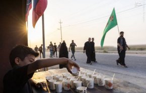 تصاویر جدید از پیاده روی زائران اربعین حسینی