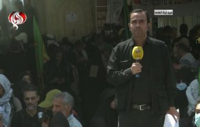 گزارش العالم/  جاده های منتهی به کربلا به رغم گرمای هوا، مملو از زوار حسینی (ع) است 