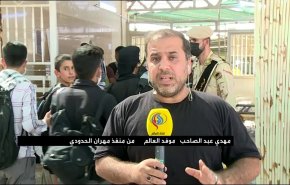 مراسل العالم يلقي الضوء على أجواء المسيرة الحسينية نحو كربلاء المقدسة 