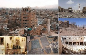 استهداف العدوان للآثار والمعالم اليمنية.. حقد وإجرام!