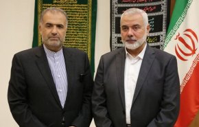 اسماعیل هنیه و هیأت حماس به دیدار سفیر ایران در مسکو رفتند
