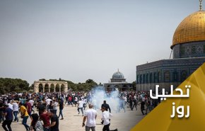اقدامات وهن آلود شهرک نشینان صهیونیست در مسجد الاقصی