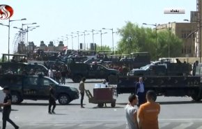 گزارش خبرنگار العالم از تظاهرات در بغداد/ تلاش معترضان برای جلوگیری از تشکیل جلسه پارلمان