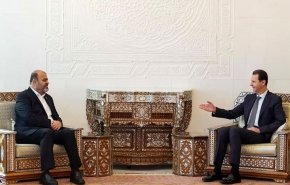 رستم قاسمی با بشار اسد دیدار کرد