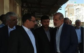 بازدید میدانی وزیر کشور از مناطق آسیب‌دیده حوادث تروریستی زاهدان