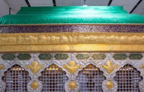 ویدئویی از زمان افتتاح ضریح جدید حرم حضرت زینب (س)
