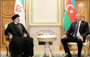تصاویری از دیدار روسای جمهوری ایران و آذربایجان