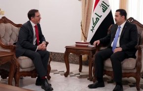 دیدار سفیر انگلیس و نماینده سازمان ملل با «السودانی» در بغداد
