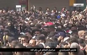 تشییع باشکوه شهدای فلسطینی در شهر نابلس