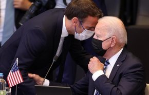 درخواست ماکرون از آمریکا درباره اوکراین


