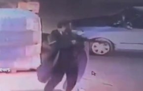 فیلمی از لحظه انجام عملیات استشهادی در الخلیل