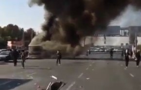 اولین فیلم از دستگیری عامل حمله به نیروهای پلیس در کرج