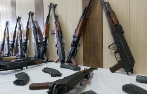  ۵۰۰ قبضه سلاح جنگی در اغتشاشات اخیر کرمانشاه کشف شد