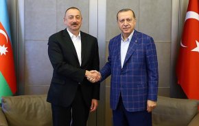 دیدار اردوغان با الهام علی‌اف پشت درهای بسته