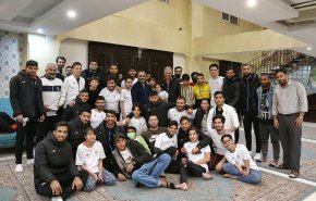 حضور سرزده کی‌روش و بازیکنان تیم ملی در خیریه بهشت امام رضا+تصاویر