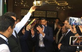 تیم ملی فوتبال ایران بدرقه شد + فیلم