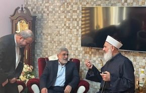 دیدار مفتی اهل سنت عراق با سردار قاآنی