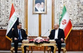 دیدار محمد شیاع السودانی نخست وزیر عراق با محمد باقر قالیباف رئیس مجلس شورای اسلامی ایران