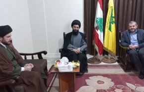دیدار رایزن فرهنگی سفارت جمهوری اسلامی در لبنان با مسئولان حزب الله