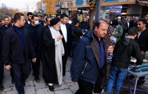 ویدئویی از بازدید سرزده رئیس جمهور از بازار سنندج