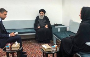 دیدار نماینده ویژه دبیرکل سازمان ملل با آیت الله سیستانی