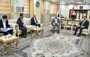 وزير العدل العراقي يستقبل سفير ايران ببغداد