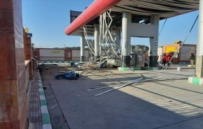 انفجار در جایگاه پمپ گاز یاسوج/ حادثه خسارت جانی نداشت + فیلم و تصاویر
