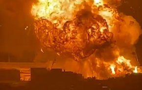 انفجار مهیب در انبار ذخیره‌سازی گاز در مغرب+فیلم