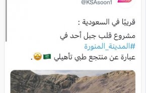 ولیعهد سعودی در سودای تبدیل کوه احد به مرکز پزشکی 