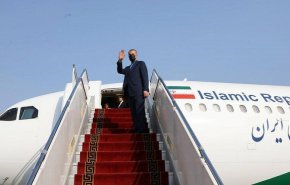 أميرعبداللهيان یغادر متوجها إلى مسقط