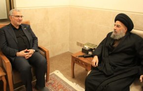 المرجع المدرّسي يستقبل وزير الصحة الإيراني  بمكتبه في كربلاء المقدسة