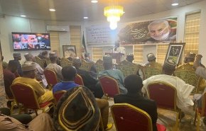 سومین سالگرد شهادت حاج قاسم سلیمانی در نیجریه برگزار شد