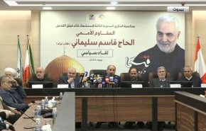 گرامیداشت سومین سالگرد شهادت فرماندهان پیروزی در لبنان با حضور شخصیت های برجسته مقاومت