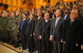 آیین گرامیداشت سومین سالگرد شهادت شهید قاسم سلیمانی در لاذقیه 