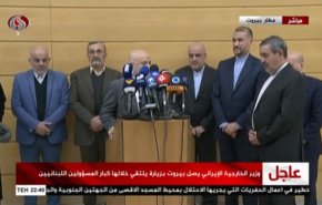 امیرعبداللهیان وارد لبنان شد