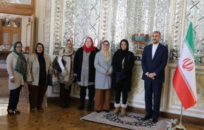 دیدار هیات ۶ نفره بانوان از نیکاراگوئه با امیرعبداللهیان 