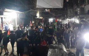 موج شادی و خوشحالی از عملیات تلافی جویانه قدس در شهرهای فلسطین