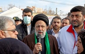 رئیس الجمهورية يشيد بجهود الحرس الثوري والتعبئة في إغاثة منكوبي زلزال خوي