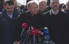 اردوغان: تاکنون ۱۴ هزار نفر در زلزله ترکیه جان باختند