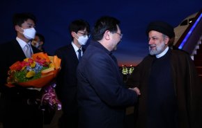 رئیس جمهور وارد پکن شد 