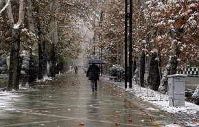 فعالیت سامانه بارشی در ۲۰ استان