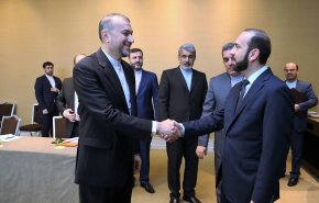دیدار امیرعبداللهیان وزیر امور خارجه کشورمان با وزیر امور خارجه ارمنستان در ژنو + عکس
