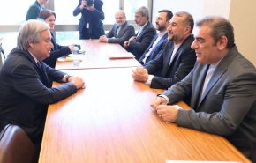 امیرعبداللهیان با دبیرکل سازمان ملل دیدار کرد