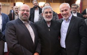 حضور سردار قاآنی در آیین بزرگداشت مرد مقاومت حسین شیخ الإسلام