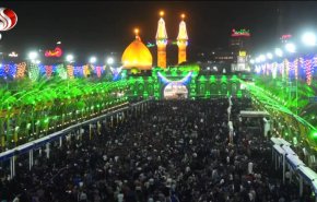 گزارش خبرنگار العالم از کربلای معلی در سالروز ولادت حضرت مهدی (عج) 