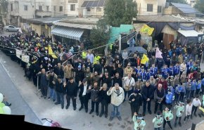 حزب الله يحيي ذكرى الـ15 من شعبان في صيدا وبلدات الجوار بجنوب لبنان