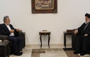 دیدار دبیرکل حزب‌الله با زیاد النخاله