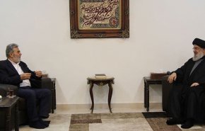 دیدار سید حسن نصرالله با هیئت جهاد اسلامی