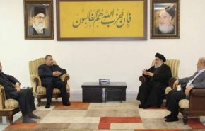 دیدار هیأت ارشد حماس با سید حسن نصرالله برای گفتگو درباره تحولات فلسطین